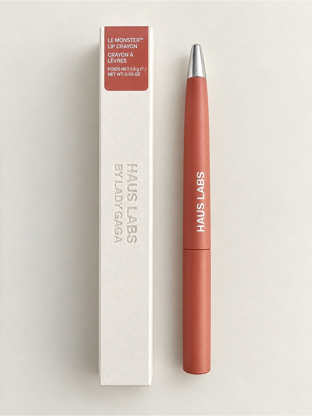 Haus Labs By Lady Gaga Le Monster Lip Crayon — peach matte